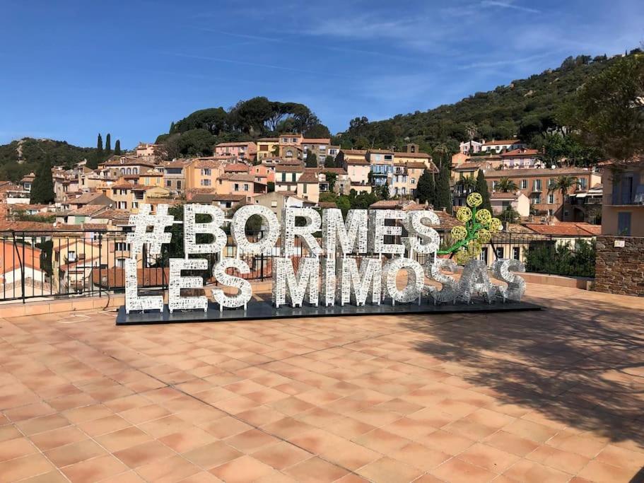 Appartement Agreable T3, Bormes Les Mimosas Extérieur photo